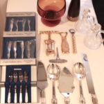 Assorted Mother Of Pearl Specialty Fork Sets By Cooper Ludlam With Decorative Bottle Openers
