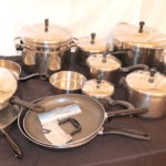Lot Of Assorted Aluminum Iron Clad Cookware From Faberware And Others