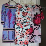 Lot Of 3 Women's Dresses Size 6 By CeCe, Ivanka Trump And Ali Ro