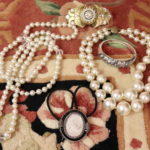 Lot Of Assorted Costume Jewelry Including Pearl Necklaces And Bracelets