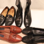 Four Pairs Of Men’s Shoes - Size 9 1/2. Brands Include: Cole Hahn, Bally 10M, Giorgi Brutinio