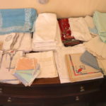Lot Of Assorted Table Linens, Includes Hand Embroider Napkins, Place Settings And More