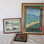 Assorted Art Prints Including Japanese Bridge, Vintage Still Lifes, & Serenade By R. Drigo