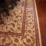 Beautiful Quality Handmade Floral Rug With Fringes
