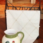 Table Runner 60", Rooster Jug By Strut And Decorative Magazine Holder