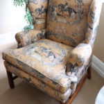 Custom Fabric Sofa Chair By Century Furniture