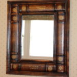 Wall Mirror With Leather Look Book Spine: Oliver Twist A Tale Of Two Cities Decorative Wall Mirror