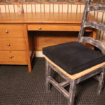 Pine Wood Desk And Chair