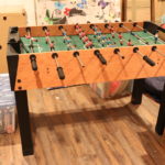 Foosball Table, Missing Score Pieces On One Side