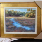 " Low Country Marsh " Signed Oil By Joanne Q Geisel Calabush, NC