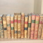 Lot Of 14 Antique Books Assorted Authors And Years Early To Late 1800's