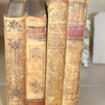 Lot Of 4 Antique Books Includes Human Understanding By John Locke