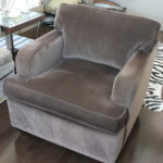 Brown Sofa Chair By The Charles Stewart Company Hickory North Carolina