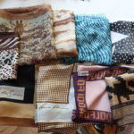 Nice Selection Of Assorted Scarves Including Klein, Adolfo, Vittadini And Cardin