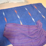 Blue And Purple Mexican Style Throw Blankets