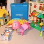 Lot Of Assorted Children's Toys Including Fisher Price Activity Center & Play House