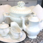 Soup Tureen Made In Spain With Gravy Boat And Teapot By J&G Meakin England