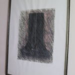 Signed Beverly Pepper 1987 116 / 175 Lithograph In Wood Frame