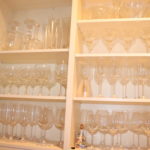 Lot of Champagne and Wine Glasses