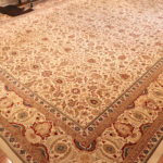 Large Wool Carpet Measures Approximately 12 Feet X 14 Feet