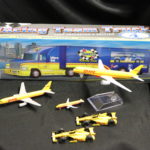 Suncoast Racing Team Truck With DHL Toy Planes And Cars