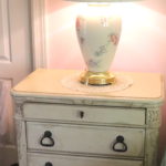 2 Laura Ashley Home Bedroom Nightstands Includes Floral Lenox Lamp
