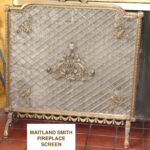 Maitland Smith French Style Bronze Fireplace Screen