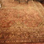 Large Handmade Indian Wool Carpet From ABC Carpet With Center Medallion 10 Ft X 13 Ft