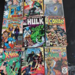 Mixed Lot Of Assorted Comics Titles Include Captain America, Conan, Hulk And More