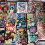 Mixed Lot Of Assorted Comics Titles Include Double Dragon, Captain America, Grim Jack And More Condition