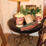 Decorative Items on Side Table
