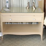 Nightstand with Glass Top