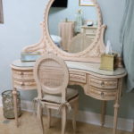 Vanity with Matching Chair