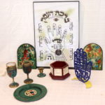 Lot Of Assorted Judaica Items Includes Pieces For Shabat And Other Occasions