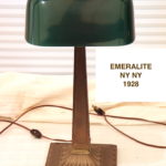 Antique Emeralite Desk Lamp No 8734 H.G. Mc Faddin & Co