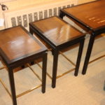 Jim Dunbar Stacking Side Tables With 2 Sliding Tables On Track