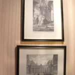 Set Of Framed Italian Building Art Prints