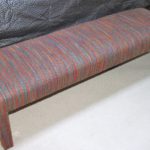 Custom Fabric Bench By Emanuel Amazing Colors