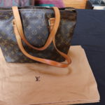 Authentic Vintage Louis Vuitton Handbag With Protective Felt Bag