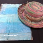 Multicolor Hat By Meyer The Hatter New Orleans With New Silk Scarf