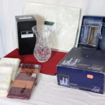 Ralph Lauren Place Mat Set, Royal Doulton Crystal Vase And Napkin Sets