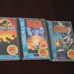 Lot Of 3 Sega CD Games Includes Jurassic Park, Star Wars, Third Word War