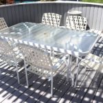 Outdoor Furniture Set Includes Table And 6 Chairs