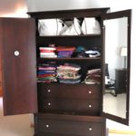Wood Armoire