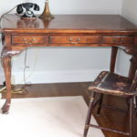 Desk with Antique Chair