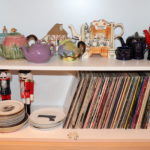 Vinyl Records, Teapots, Serving Plates