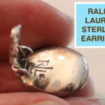 Ralph Lauren sterling earrings