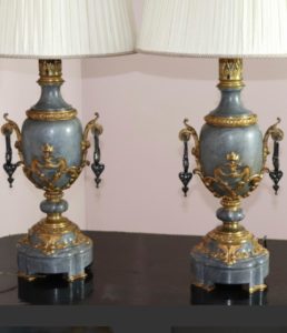 Set of Ornate Table Lamps
