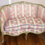Vintage Custom Upholstered Loveseat