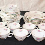Lot Of Tielsch - Walbrzych Floral Pattern China Made In Poland